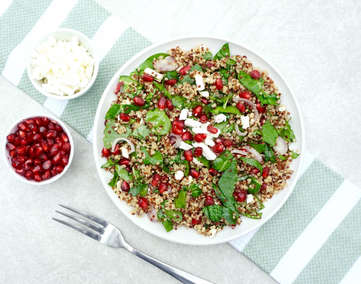 Quinoa Pomegranate Salad