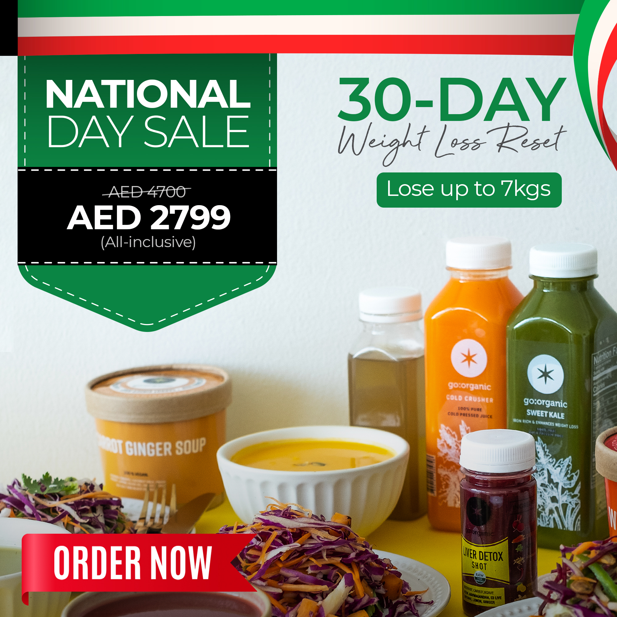 Lose 7 KG - The Gut Renewal Plan Aed 15 MealLess than Daily Coffee