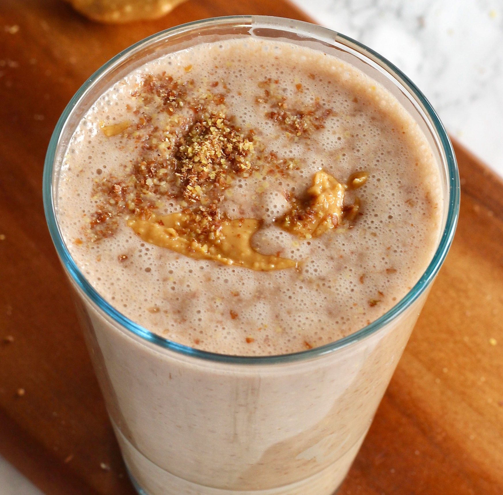 Berrylicious Breakfast - Flax Seed Protein Packed Smoothie