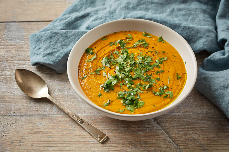 Carrot Coriander Soup
