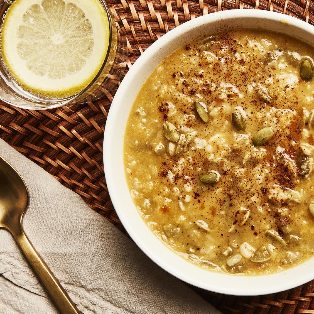 Kabocha Congee Soup