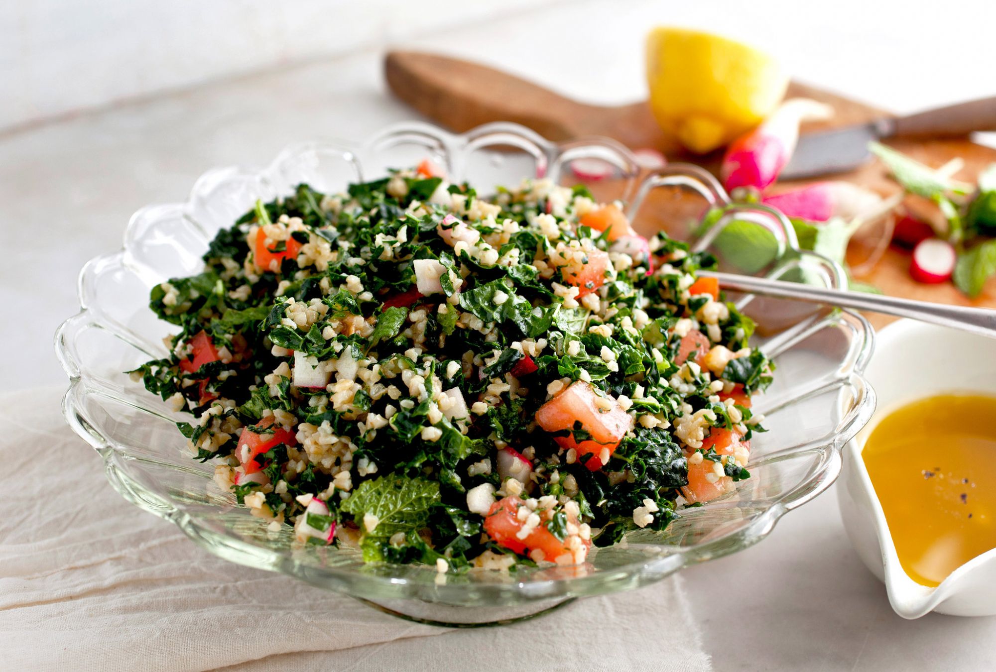 Kale Quinoa Tabbouleh