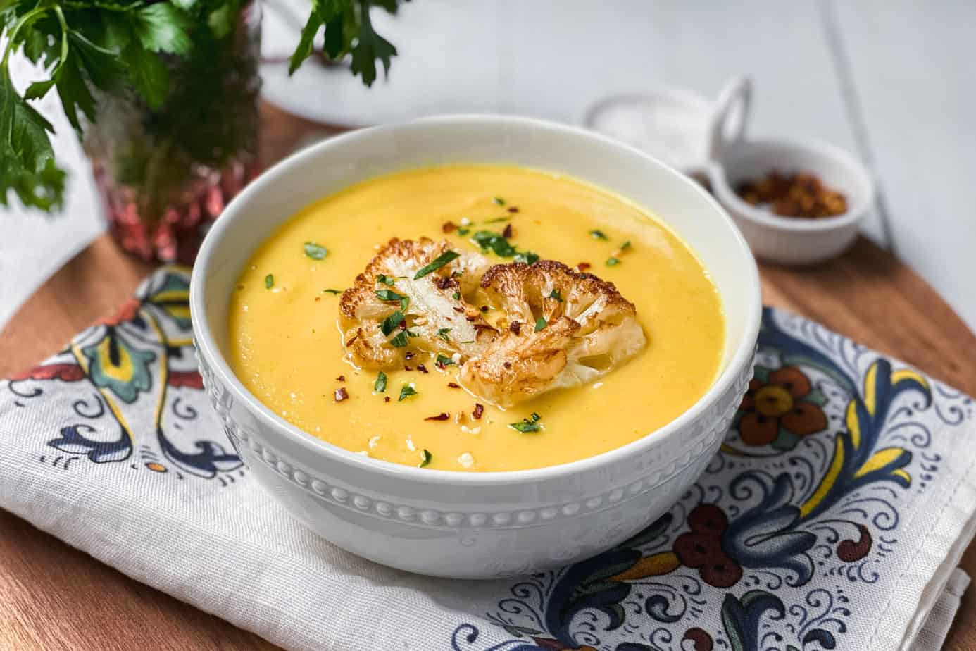 Cauliflower Turmeric Soup