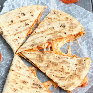 Pizza Filling Quesadilla