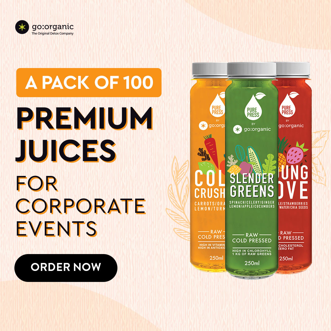 Pack of 100 Cold Pressed Premium Juices