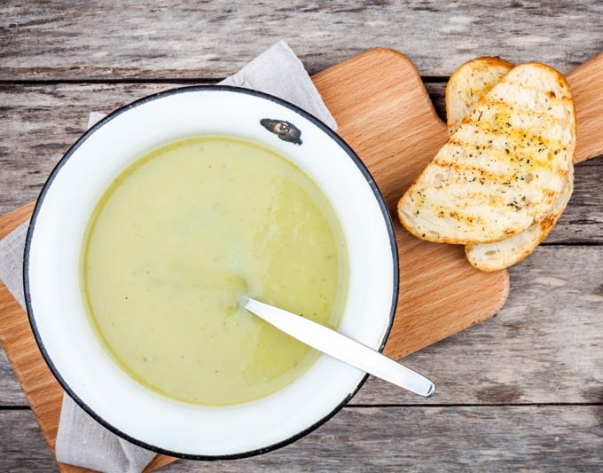Skinny Artichoke Soup