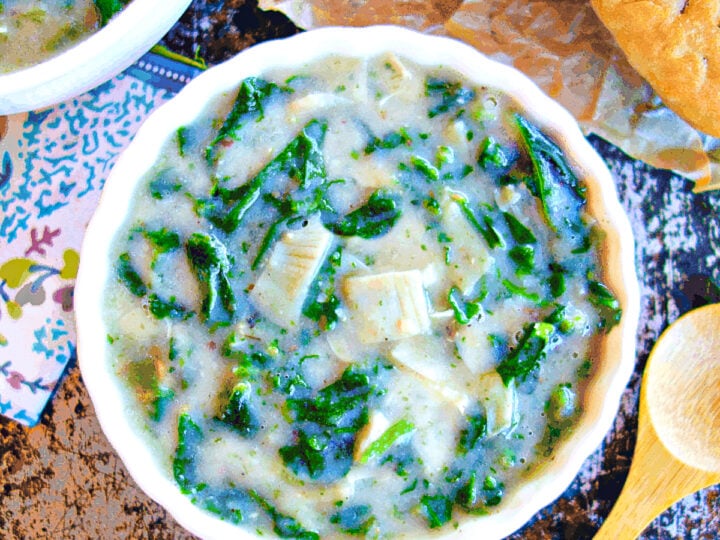 Spinach Artichoke Soup