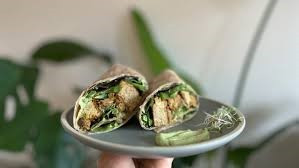 Tempeh Korma Wrap