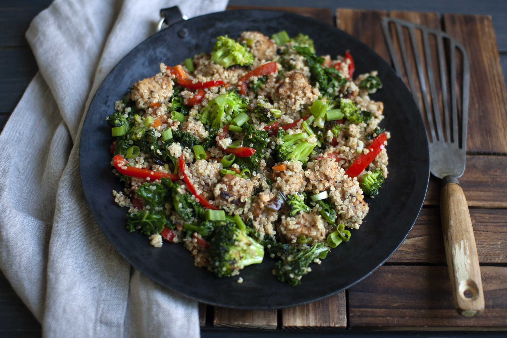 Tempeh Korma With Quinoa