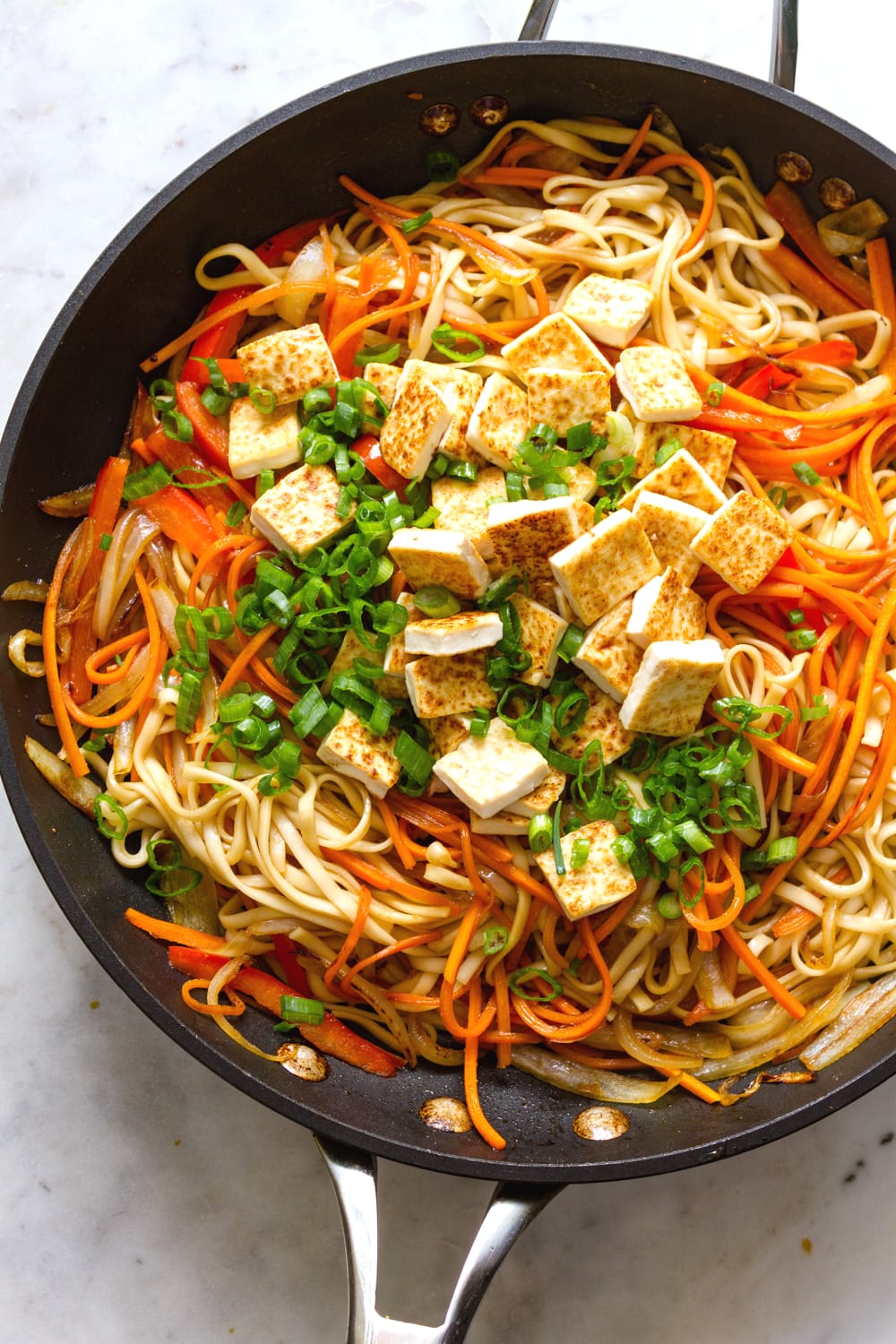Tofu Veggie Noodles