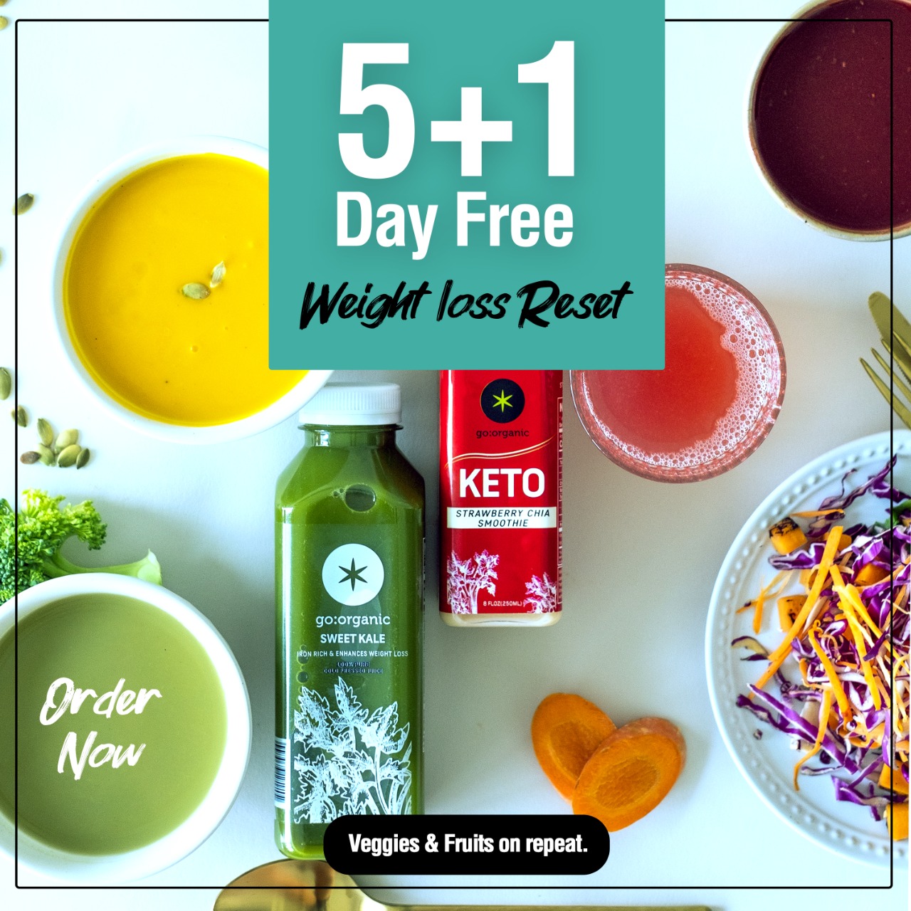 6 Days Starter Weightloss Reset Lose 2 Kg in 6 Days