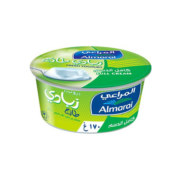 Almarai Plain yoghurt Full Fat 170g