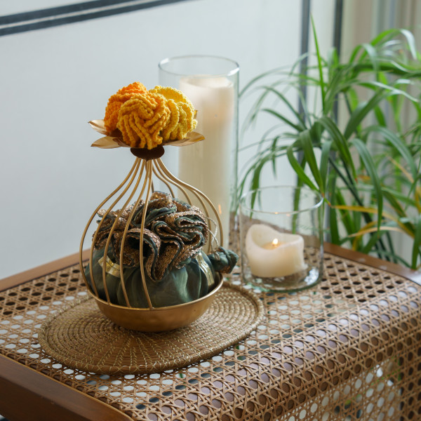 "Aarzoo" Carnation Potli Holder