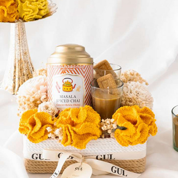 Chai Candle Hamper Marigold