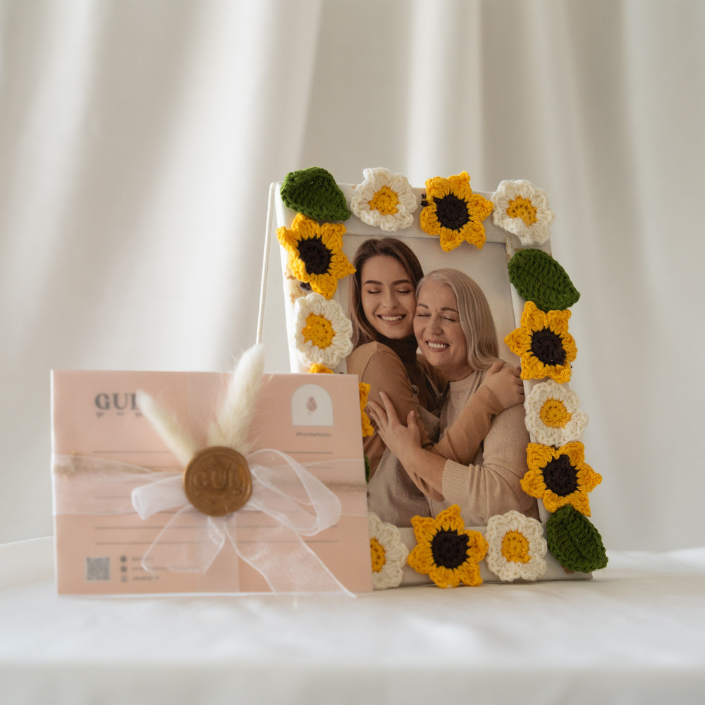Image of Sunflower Photo Frame