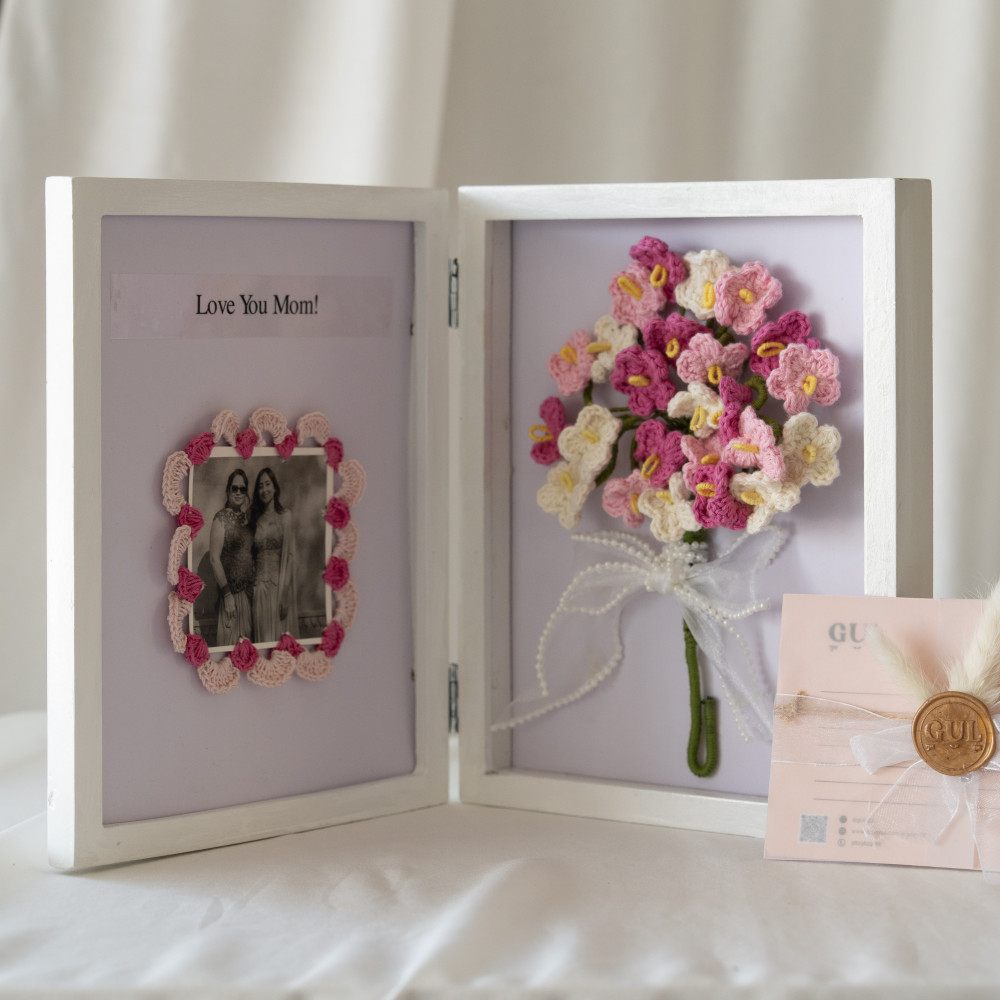 Image of Endless Love Frame Double -Pink
