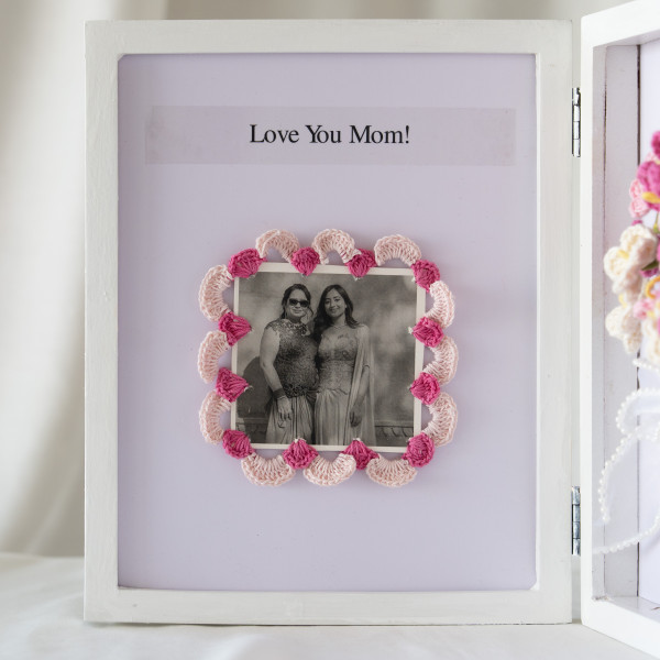 Endless Love Frame Double -Pink