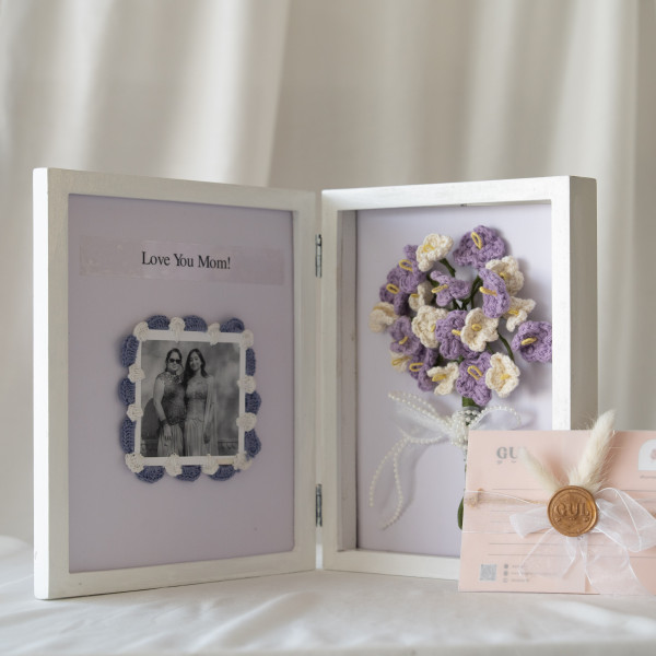 Endless Love Frame Double - Lavender