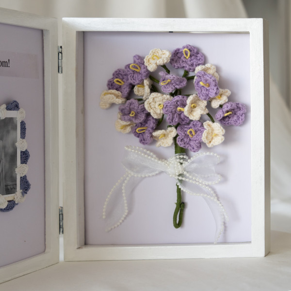 Endless Love Frame Double - Lavender