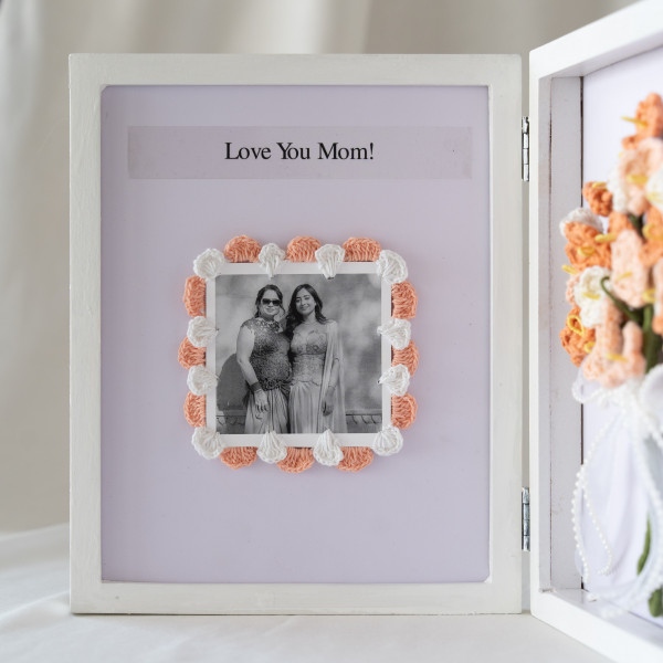 Endless Love Frame Double - Peach