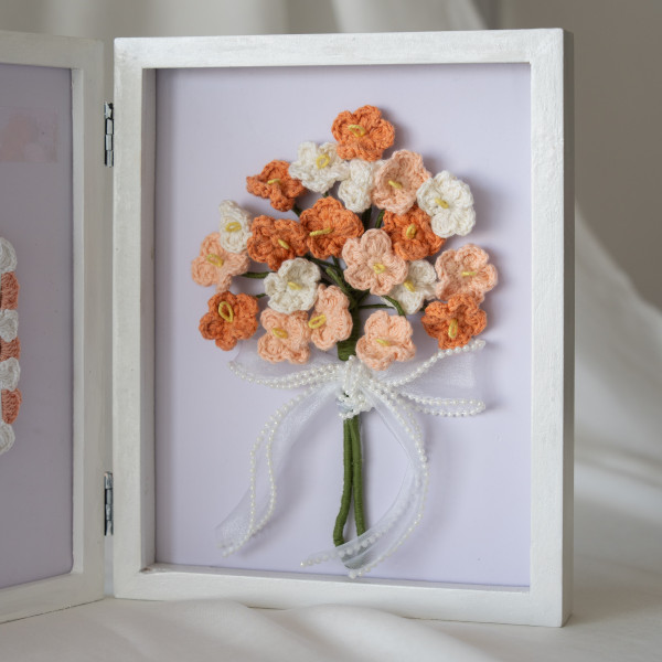 Endless Love Frame Double - Peach