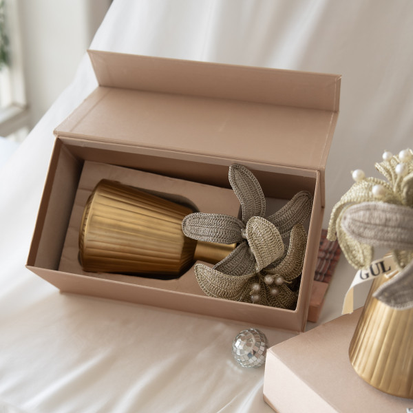 Embellished Lily Vase