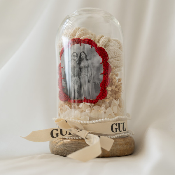 Image of Nostalgia Crochet Dome - Red