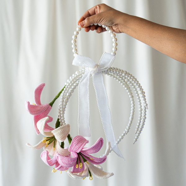 Ombre Lily Hand Bouquet