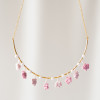 Crochet Bloom Necklace - Ombre