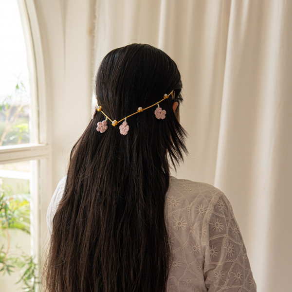 Bloomfall Tiara - Pink