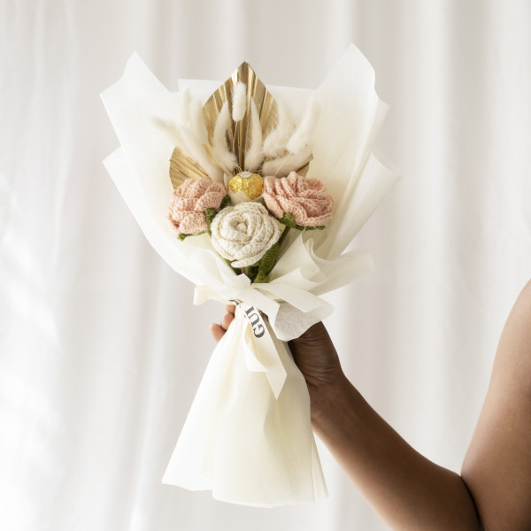 The Peach Whirl Bouquet