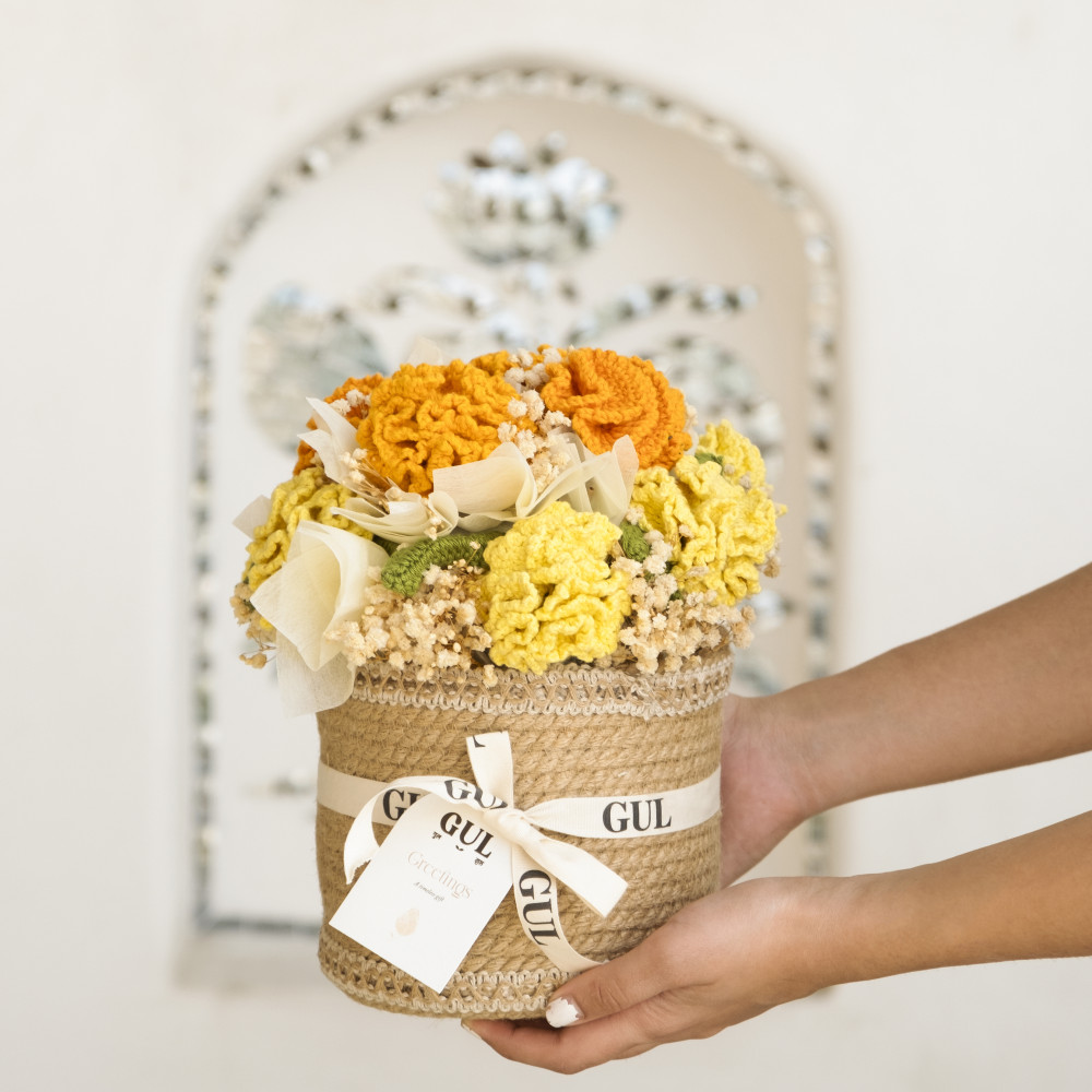 Image of Marigold Delight Basket
