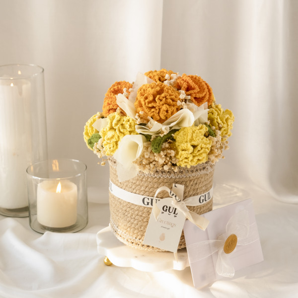 Marigold Delight Basket