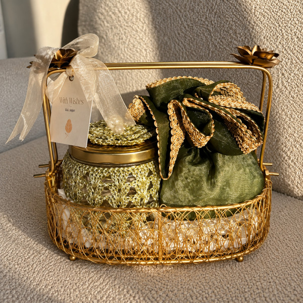 “Nazrana” Brass Tray