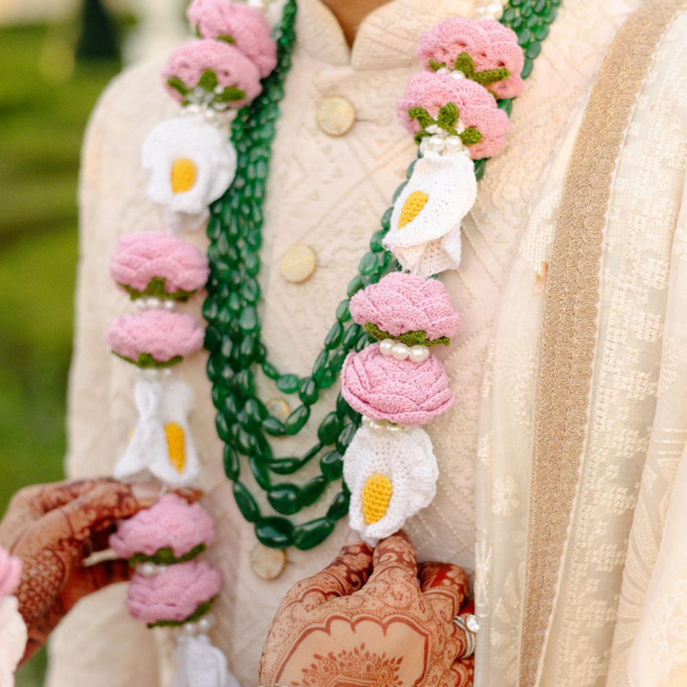 Image of Calla Lily Crochet Varmala