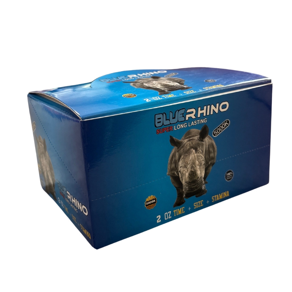 BLUE RHINO 5000K MALE ENHANCEMENT SHOTS 12CT