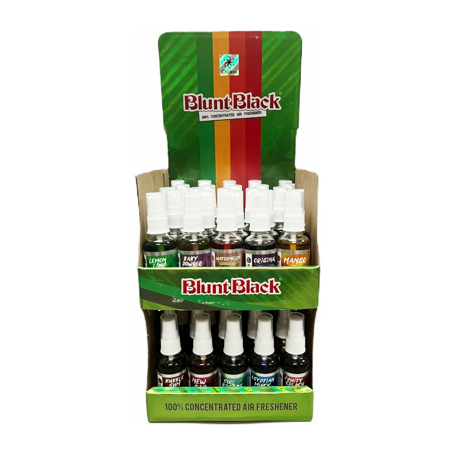 BLUNT BLACK AIR FRESHENER SPRAY 50CT