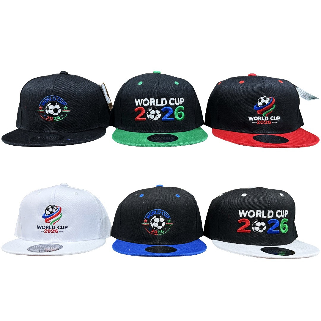 WORLD CUP 2026 SOCCER HAT  MIX COLORS