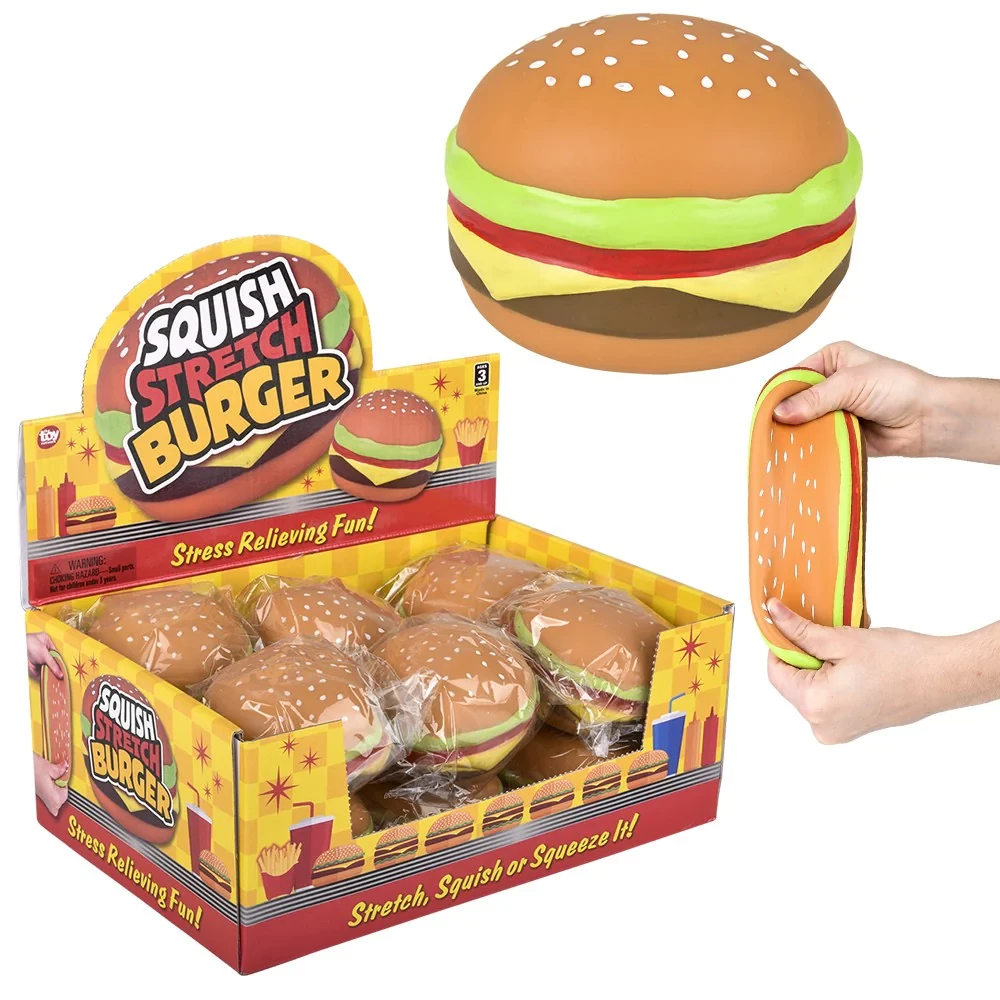 12 PIECE 325 SQUISH AND STRETCH HAMBURGER