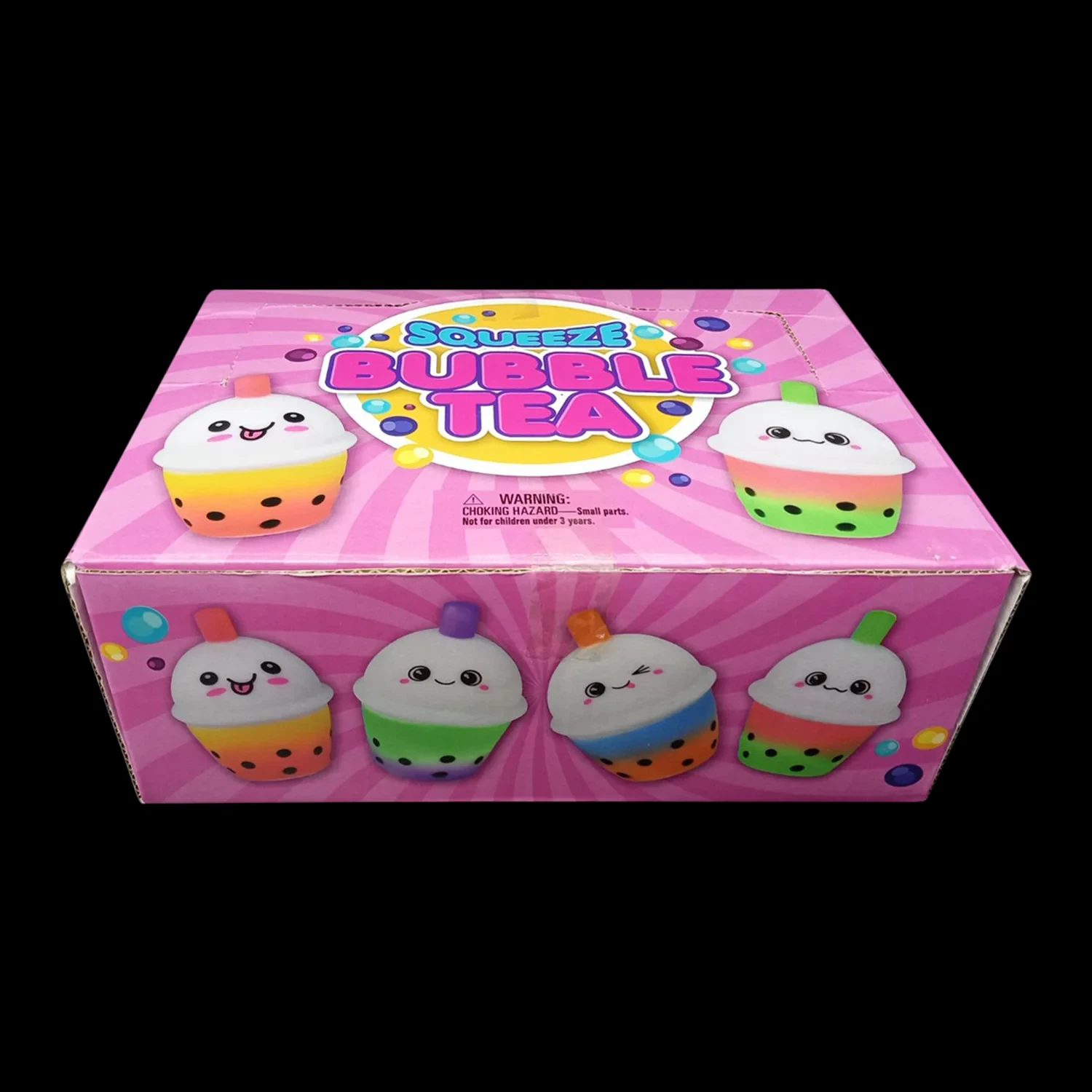 12 PIECE BOBA TEA SQUISHY TOY