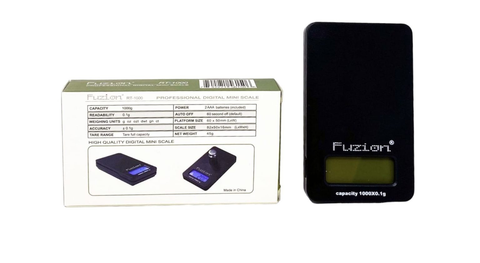 FUZION RT-1000 DIGITAL SCALE