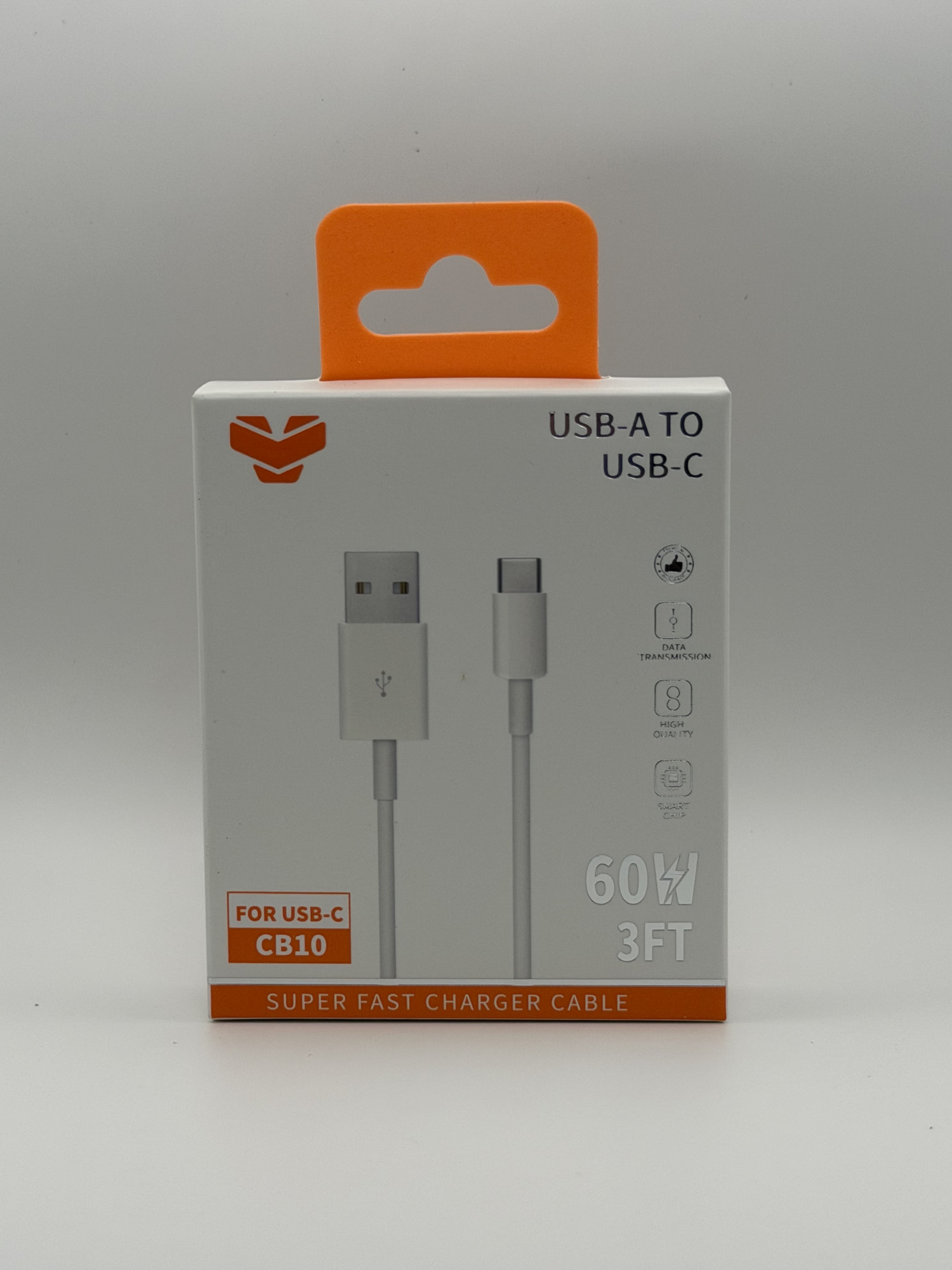 USB-A TO USB-C CHARGER CABLE 3FT