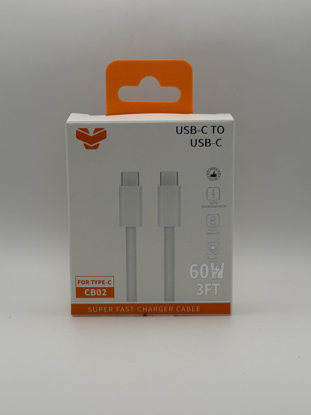 Image of USB-C TO USB-C CHARGER CABLE 3FT