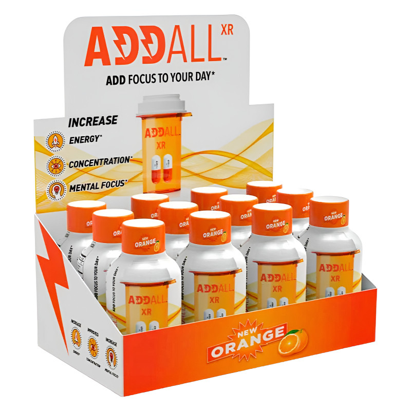 ADDALL XR SHOTS 2OZ 12CT ORANGE