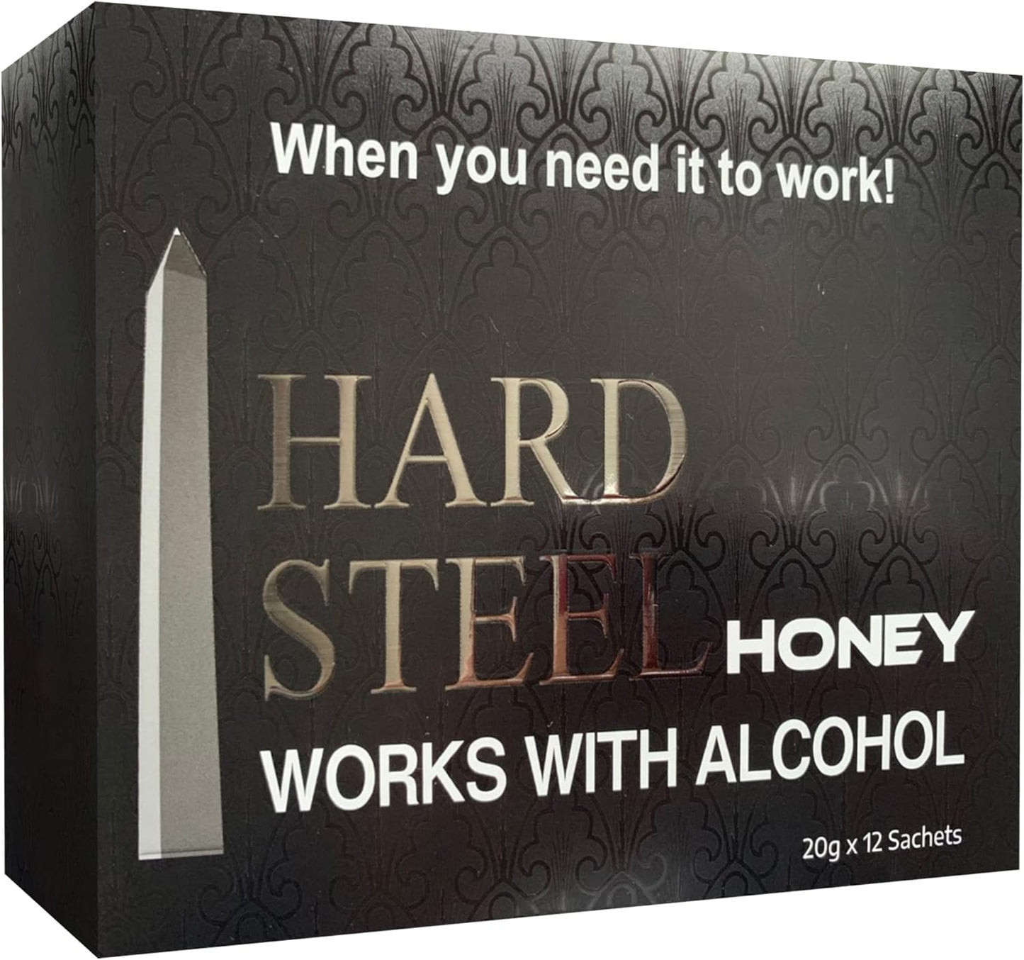 HARD STEEL MALE ENHANCEMENT HONEY 12CT