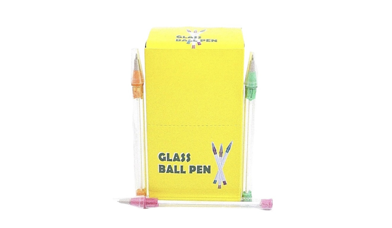 GLASS BALL PEN 36CT BOX