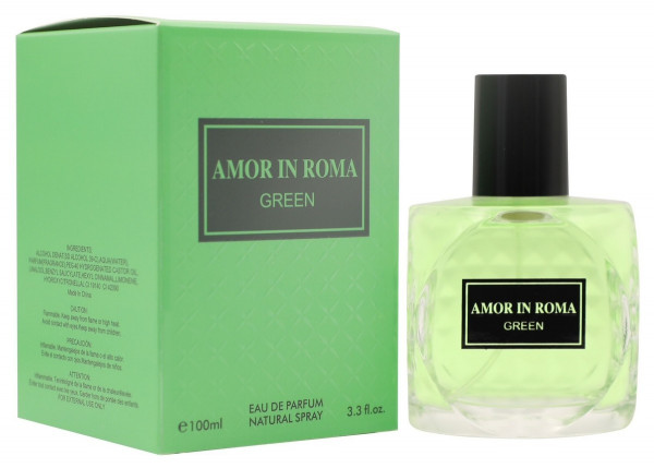 Image of AMOR IN ROMA GREEN EAU DE PARFUM FOR MEN 100ML