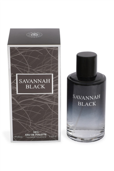 Image of SAVANNAH BLACK EAU DE PARFUM FOR MEN 100ML