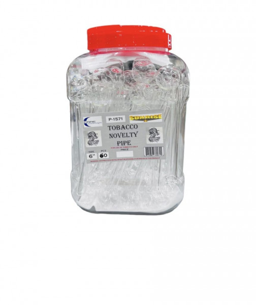 Image of 6'' CLEAR OIL BURNER 60CT JAR