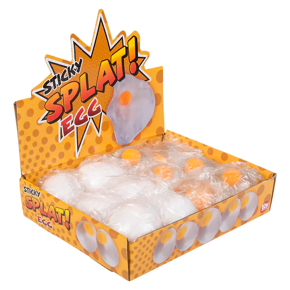 12 PIECE EGG SPLAT BALL